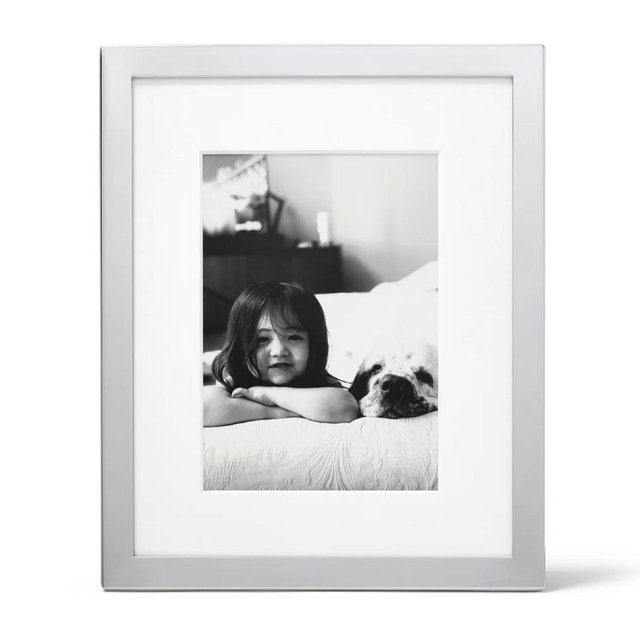 Fine Metal Frame Silver Plated: 9x11