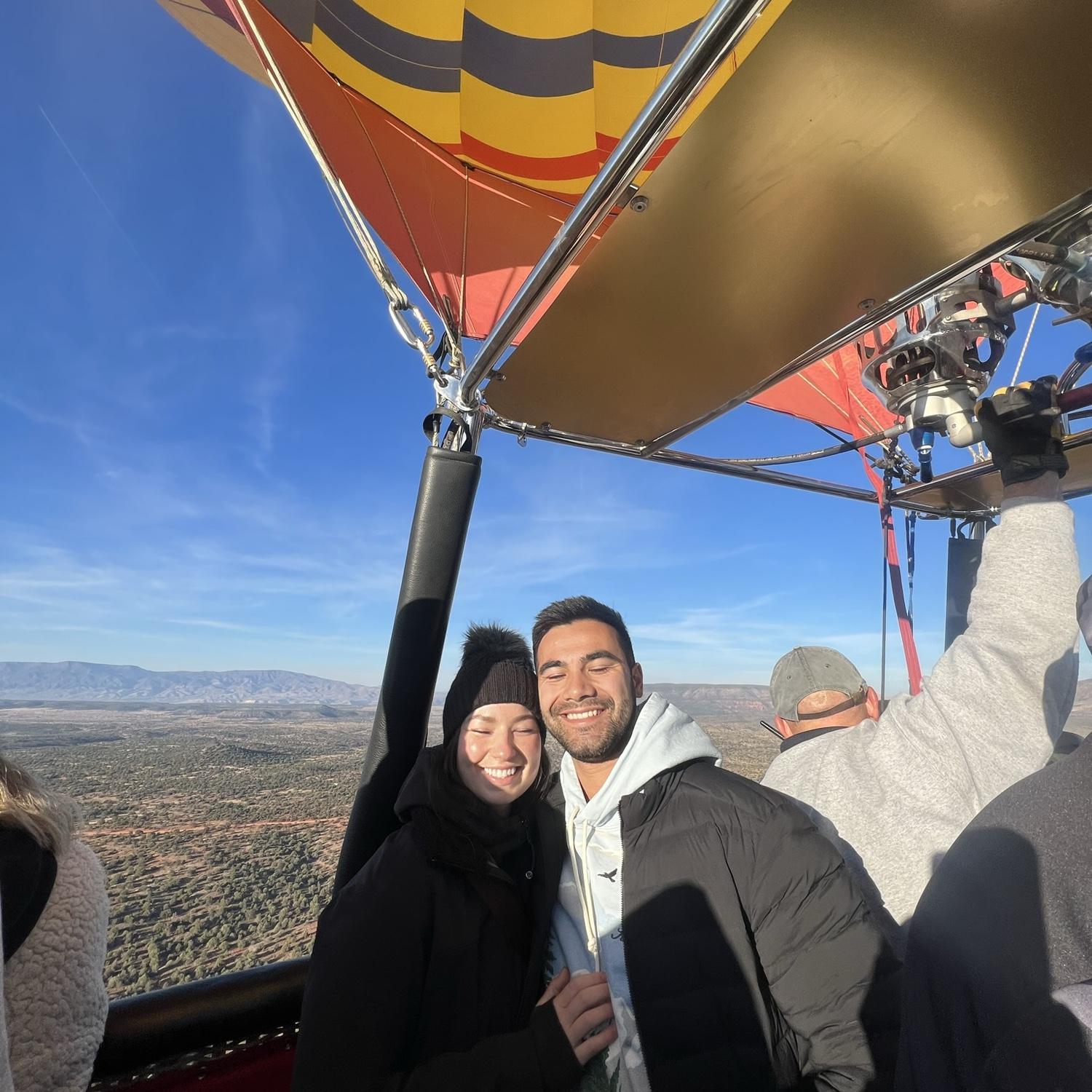 Hot Air ballooning in Sedona!
