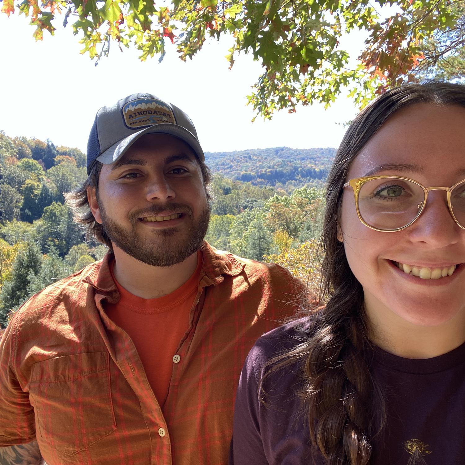 Our 2 year anniversary, a day trip to Hocking Hills