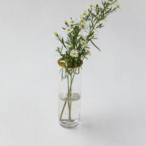 Brass and Glass Vase