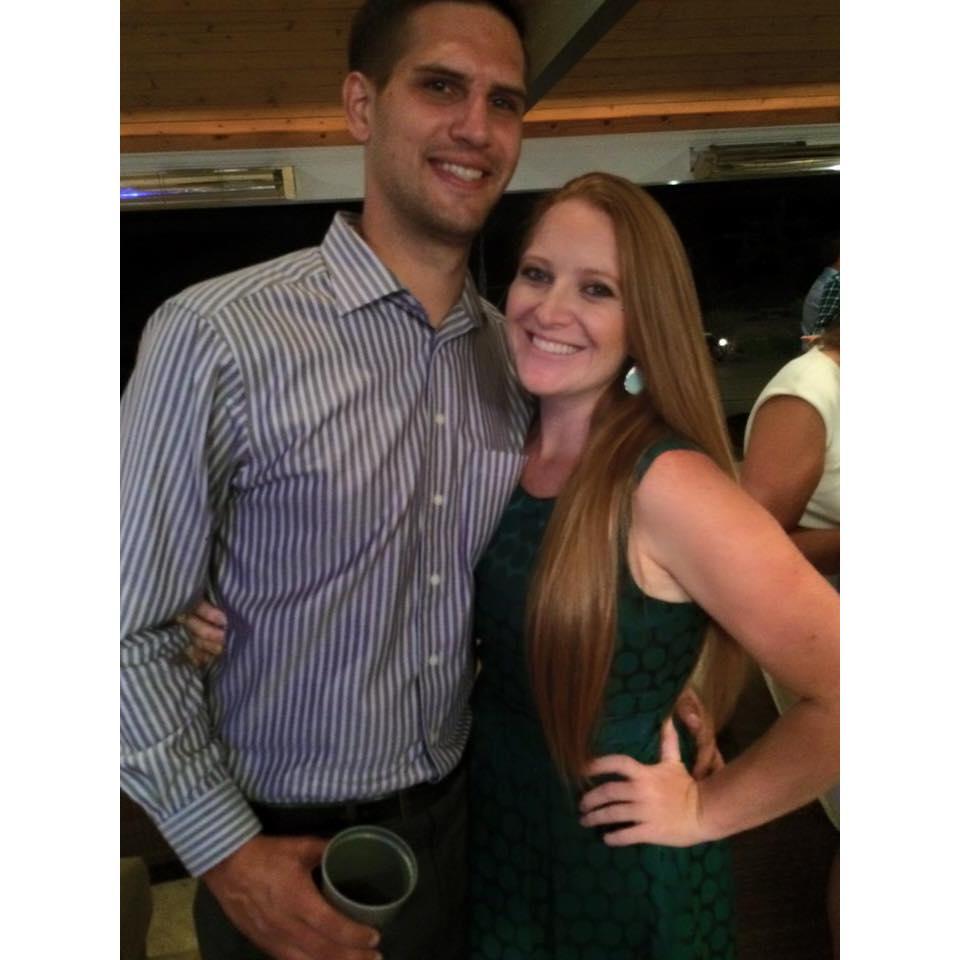 Celebrating Kenny's sister's engagement!