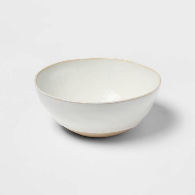 Stoneware Wethersfield Serving Bowl White - Threshold™