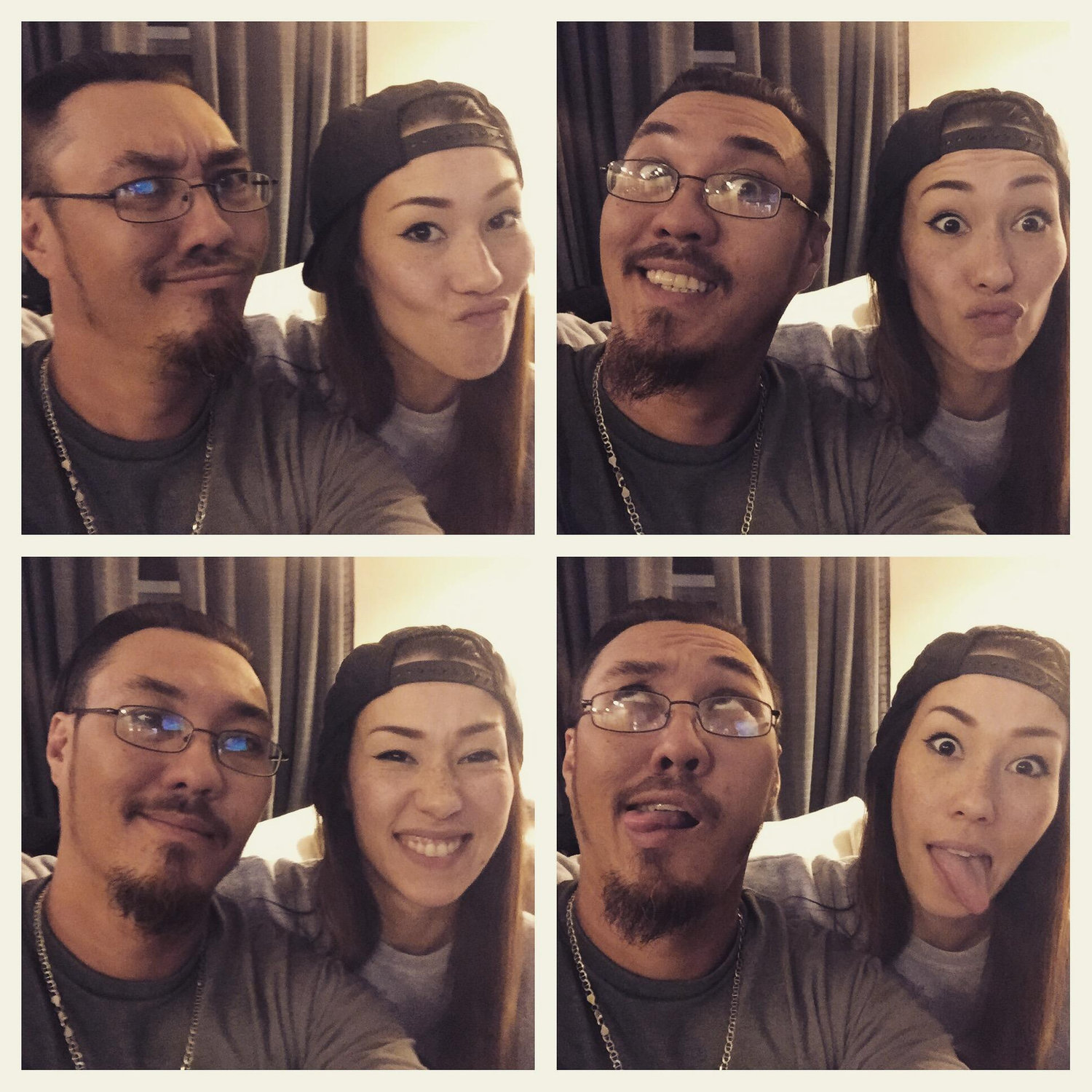 Christine and her brother Brian