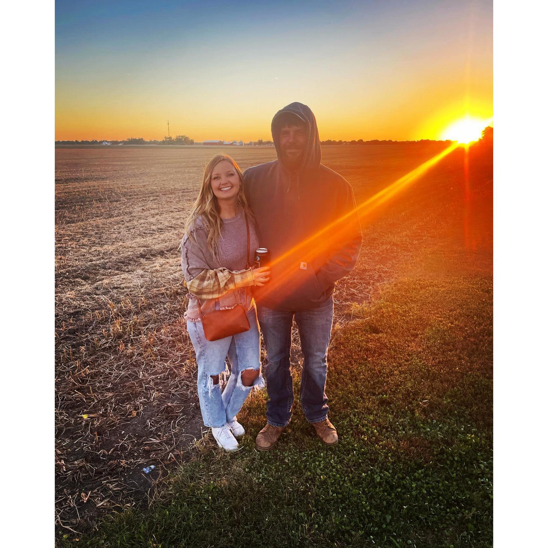 Fall 2022- Corey & Allie's gender reveal party for Baby Owen