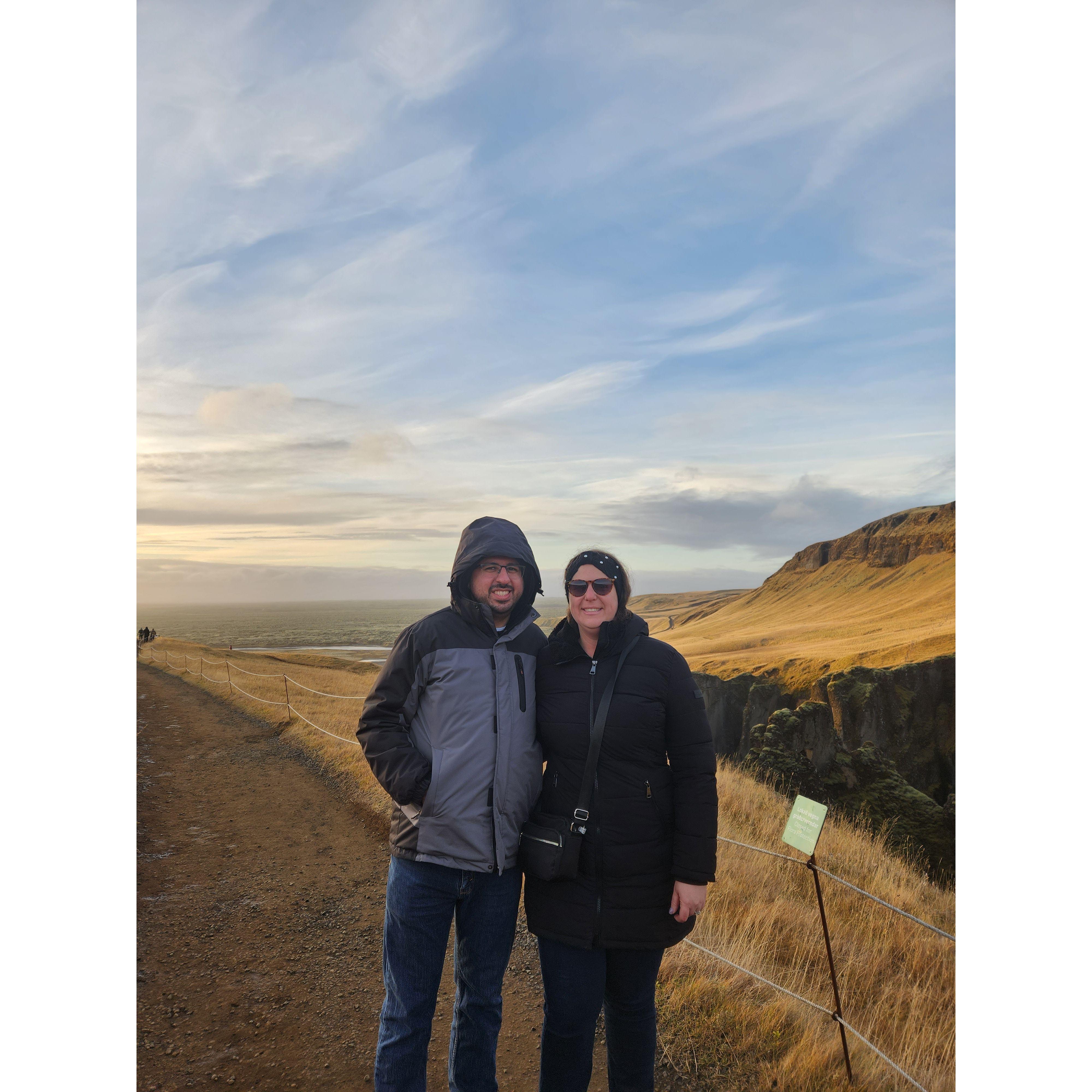 Iceland for Jill's birthday