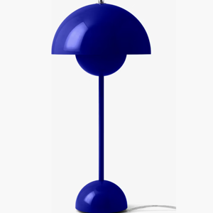 VP3 Flowerpot Table Lamp – Cobalt Blue