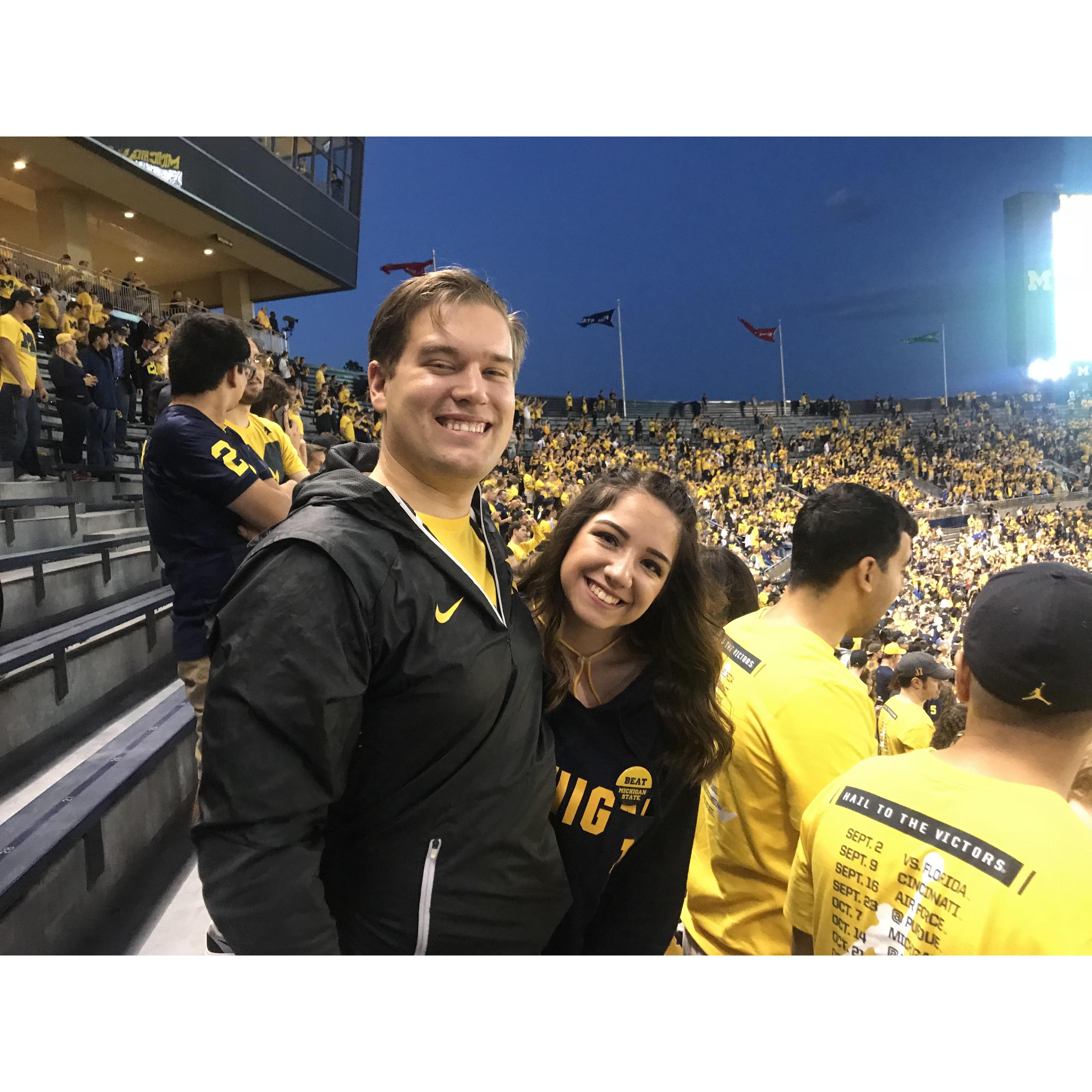 Michigan/Michigan State Game, October 2017