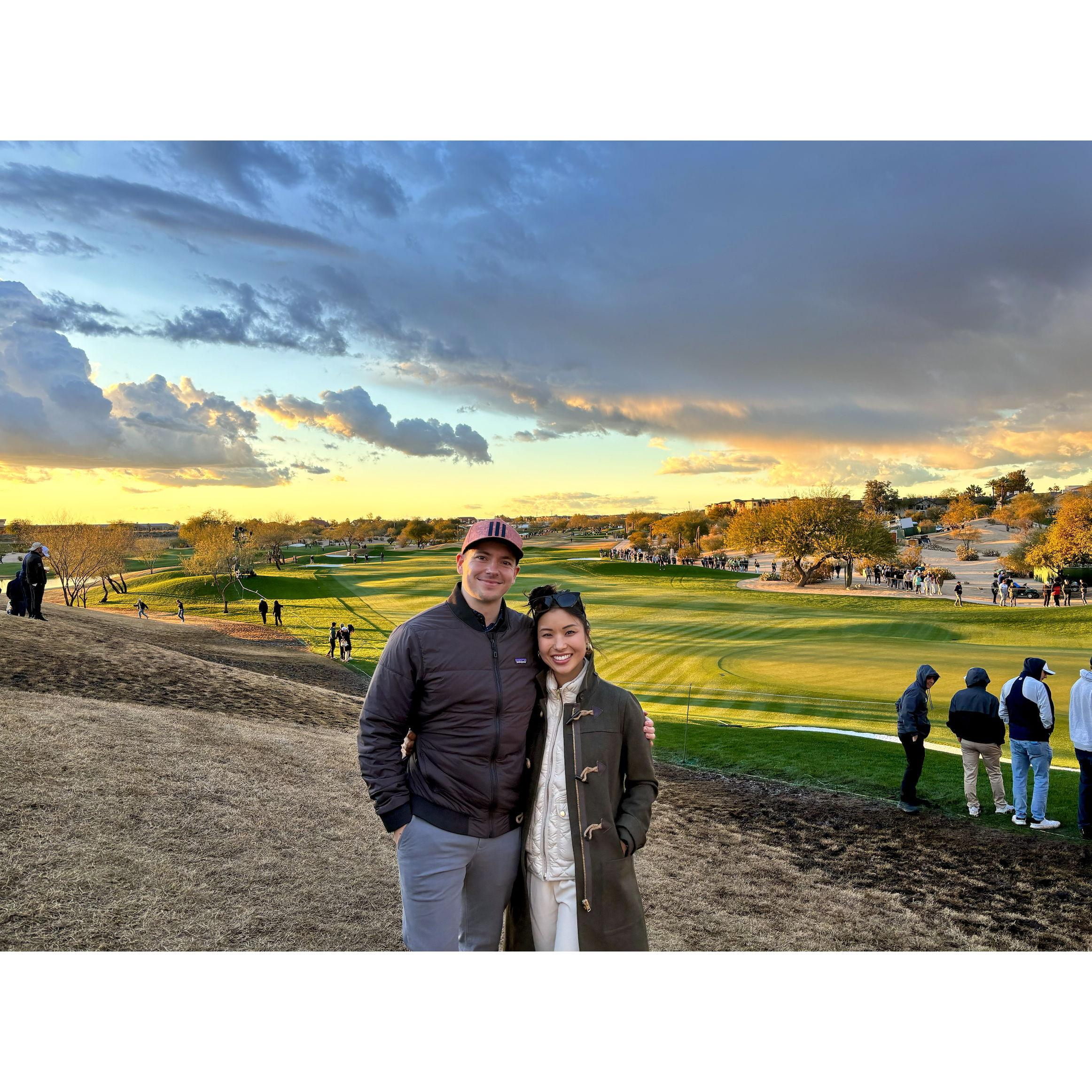 february 2024. phx open with matt, rachel, erik, and kat.