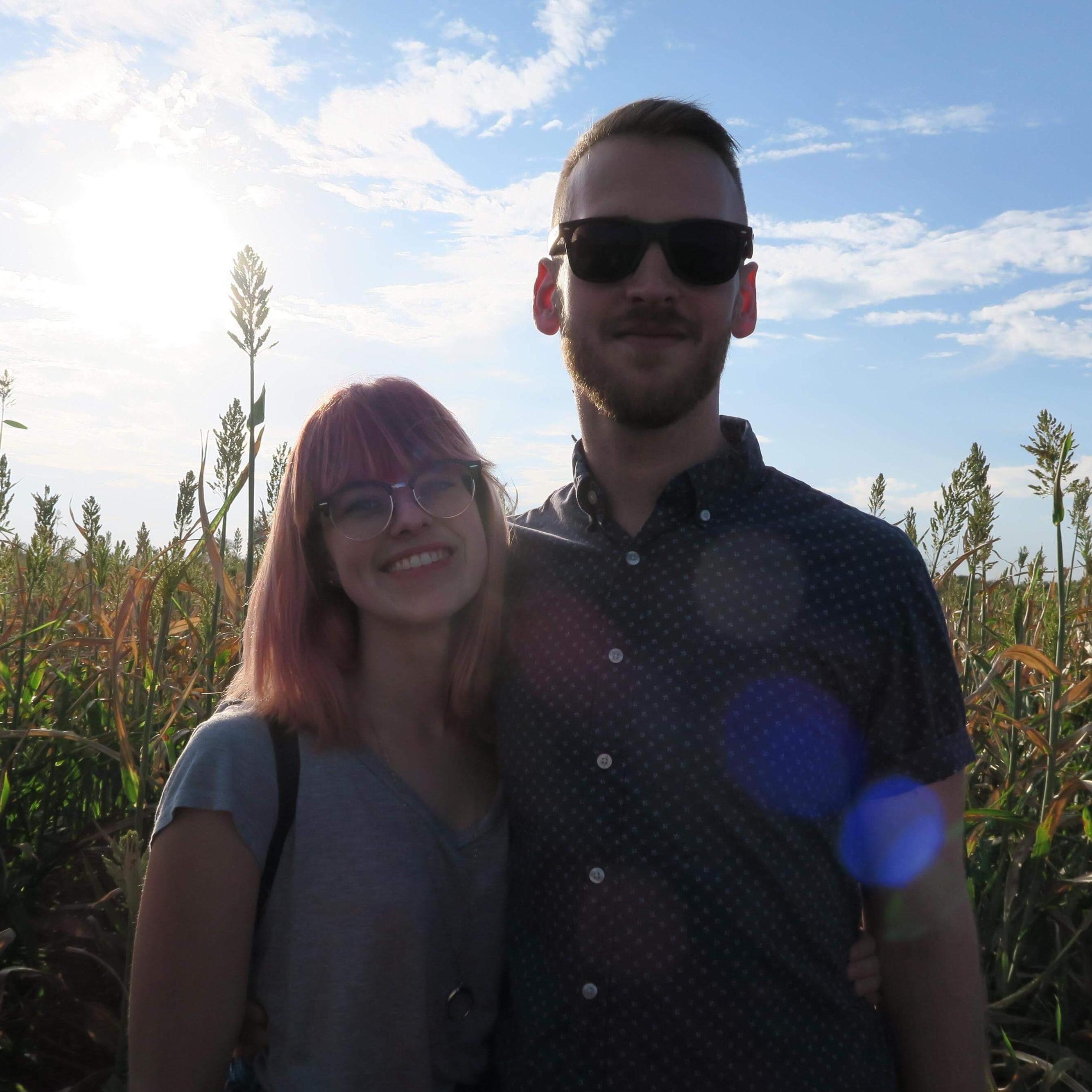 One of our first pictures together!