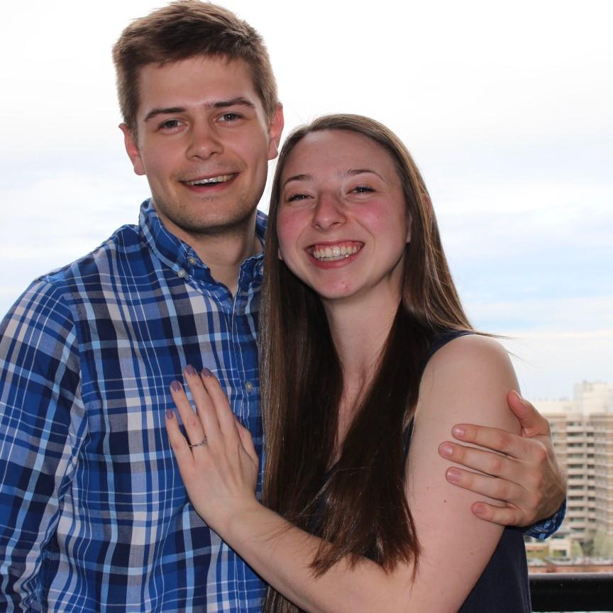 Right after Peter proposed!