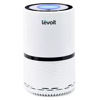 Levoit Compact True HEPA Air Purifier with Extra Filter in Black