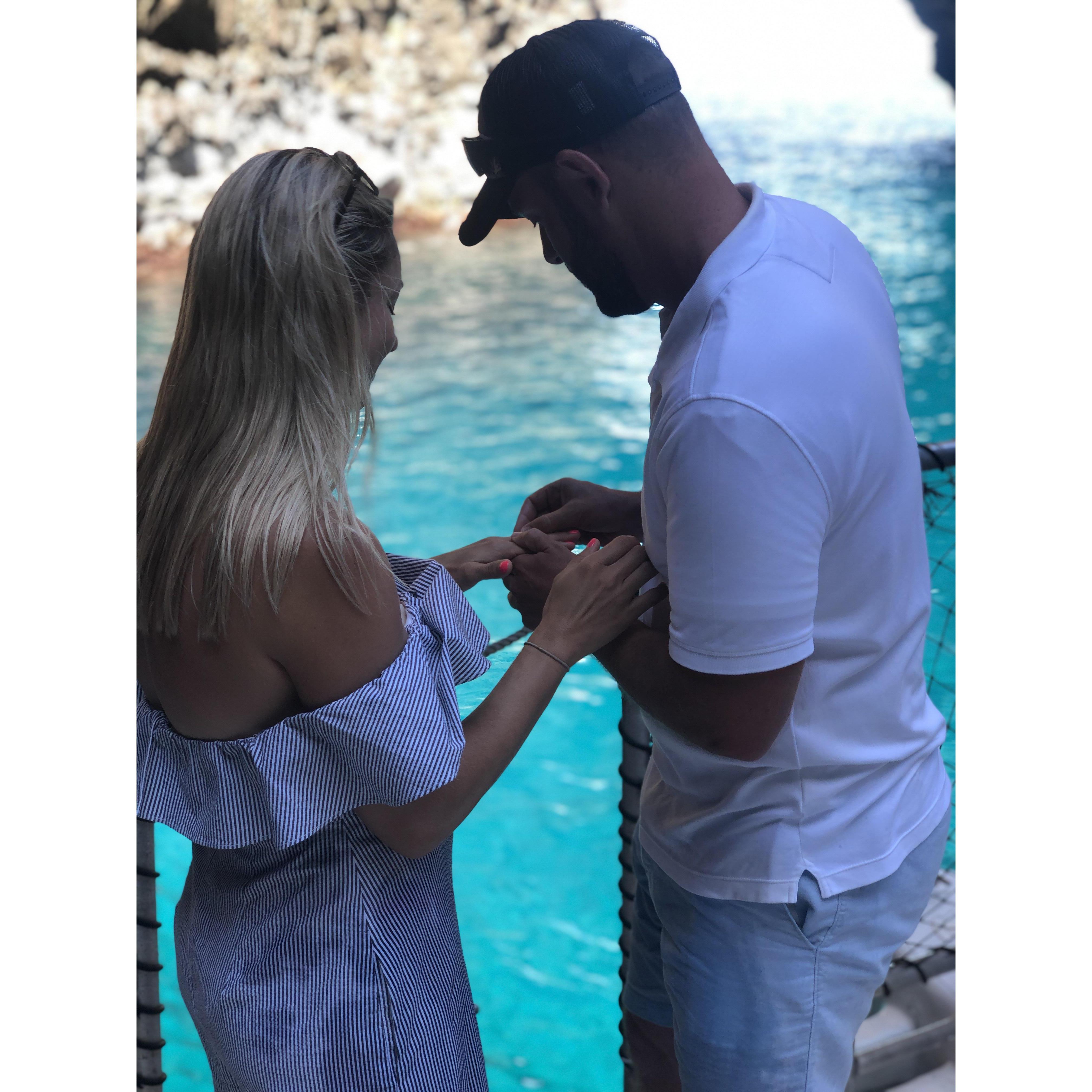 Our engagement in Kaui, Hawaii. In Hawaian Pukalani means - Entrance to Heaven.