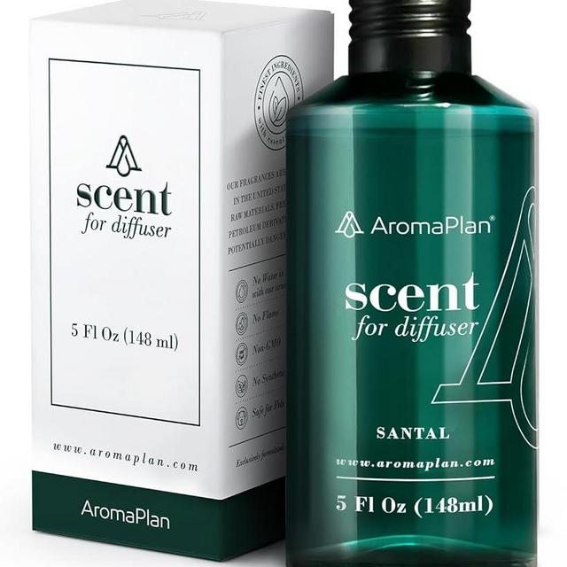 Hotel Scents Santal 5 Fl Oz, Hotel Collection - Natural & Vegan Scents - Diffuser Oil Blends for Aromatherapy - USA Fragrance, 5 Fl Oz (148ml)