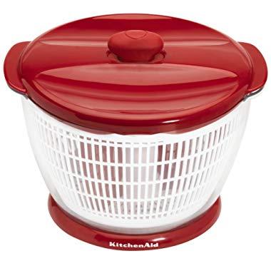 KitchenAid Plastic Salad Spinner (Red)