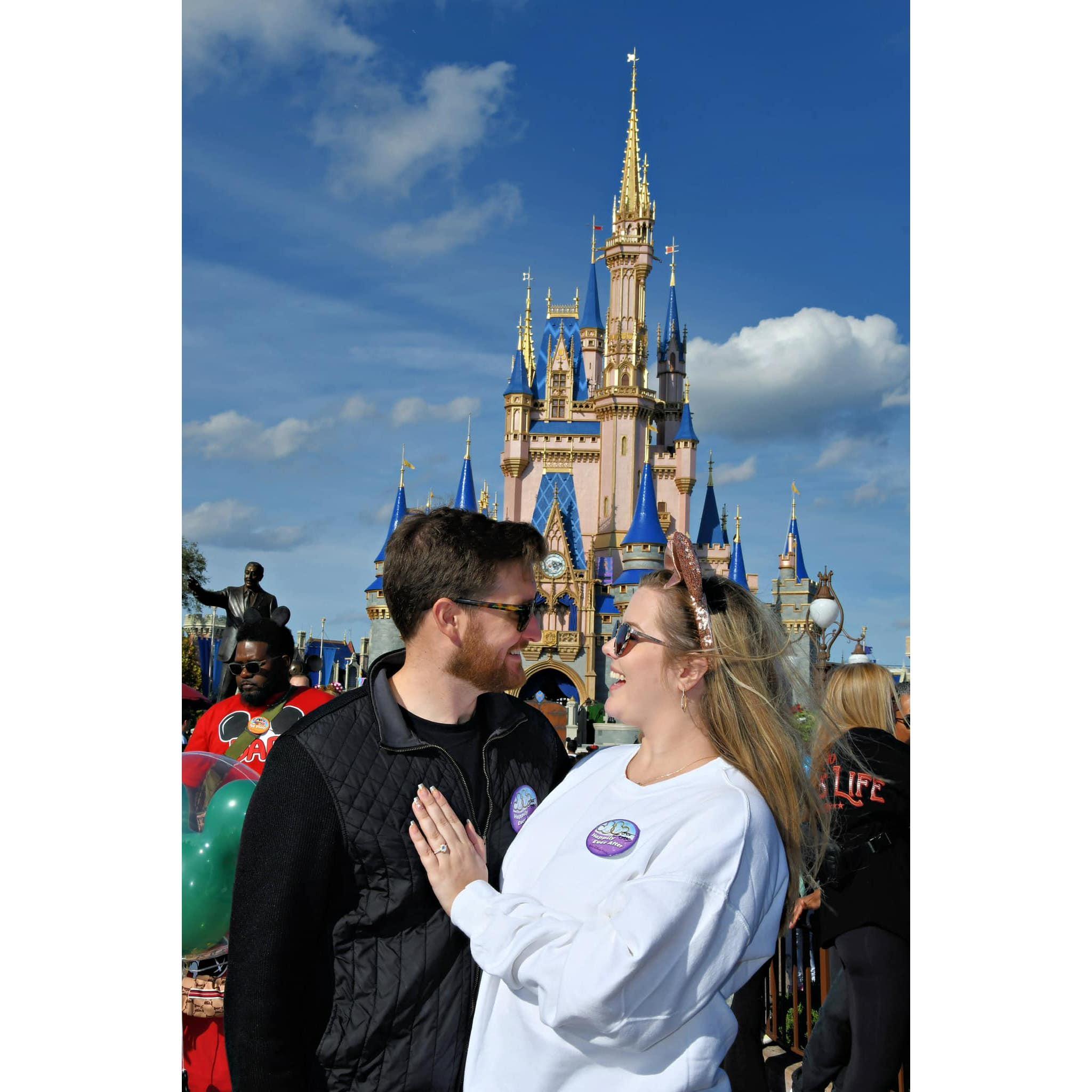 The day William made Olivia's dream of happily ever after a reality.