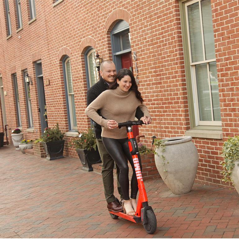 Just scootin' around...