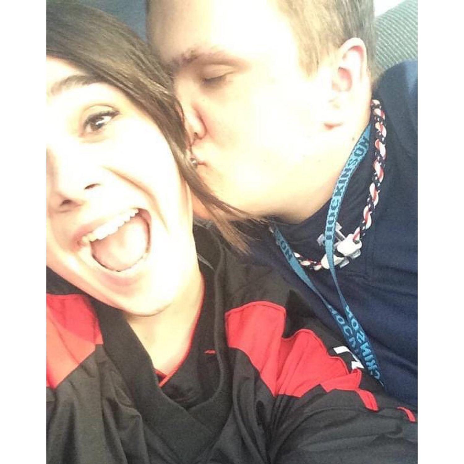 Dylan and Maddie both bonded over enjoying baseball in high school