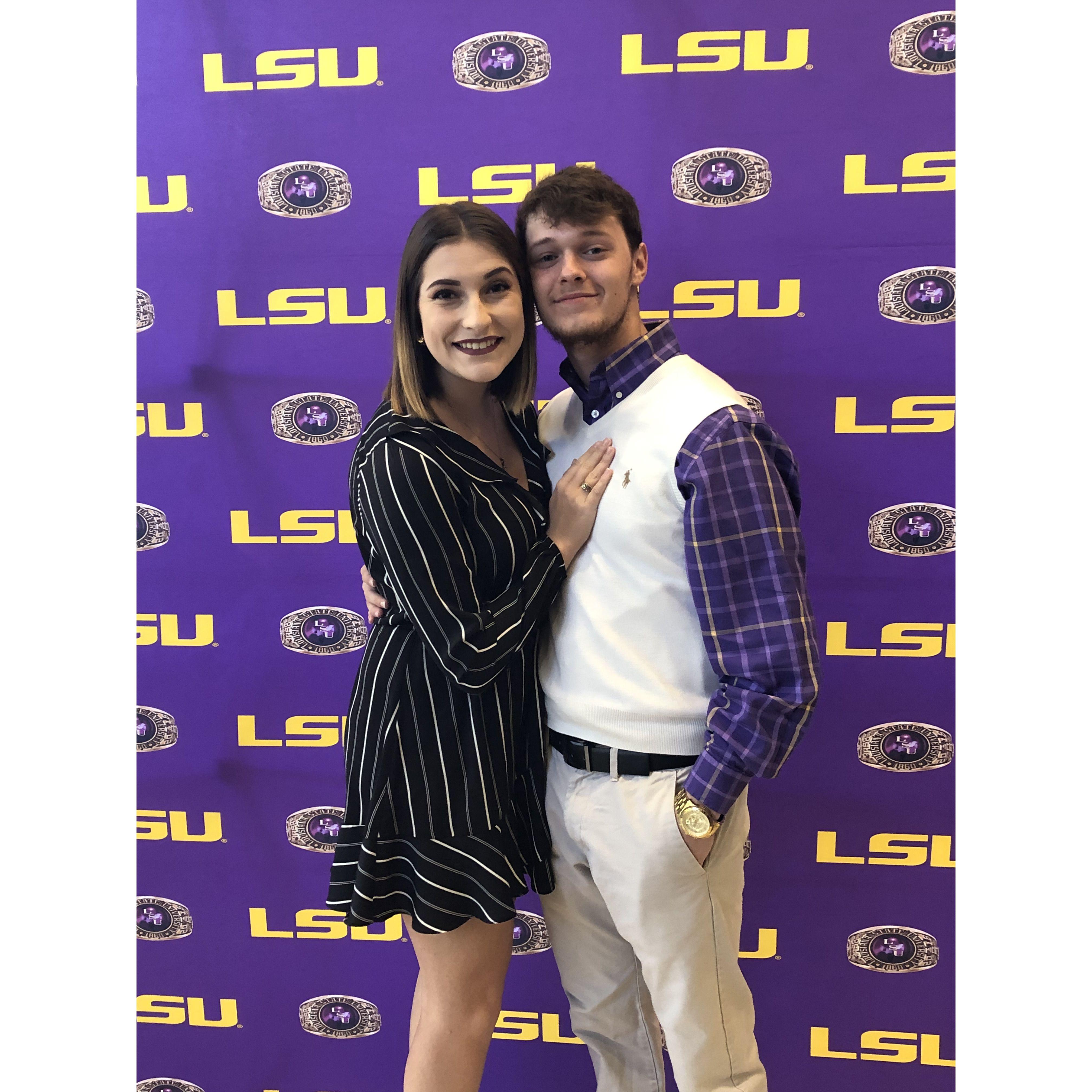 LSU put rings on it