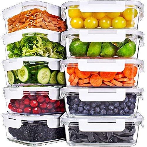 Glass Containers 29 Ounce 10 Pack