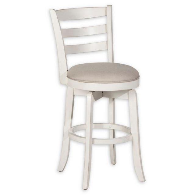 Bee & Willow™ Home Ladder Back Bar Stool in White