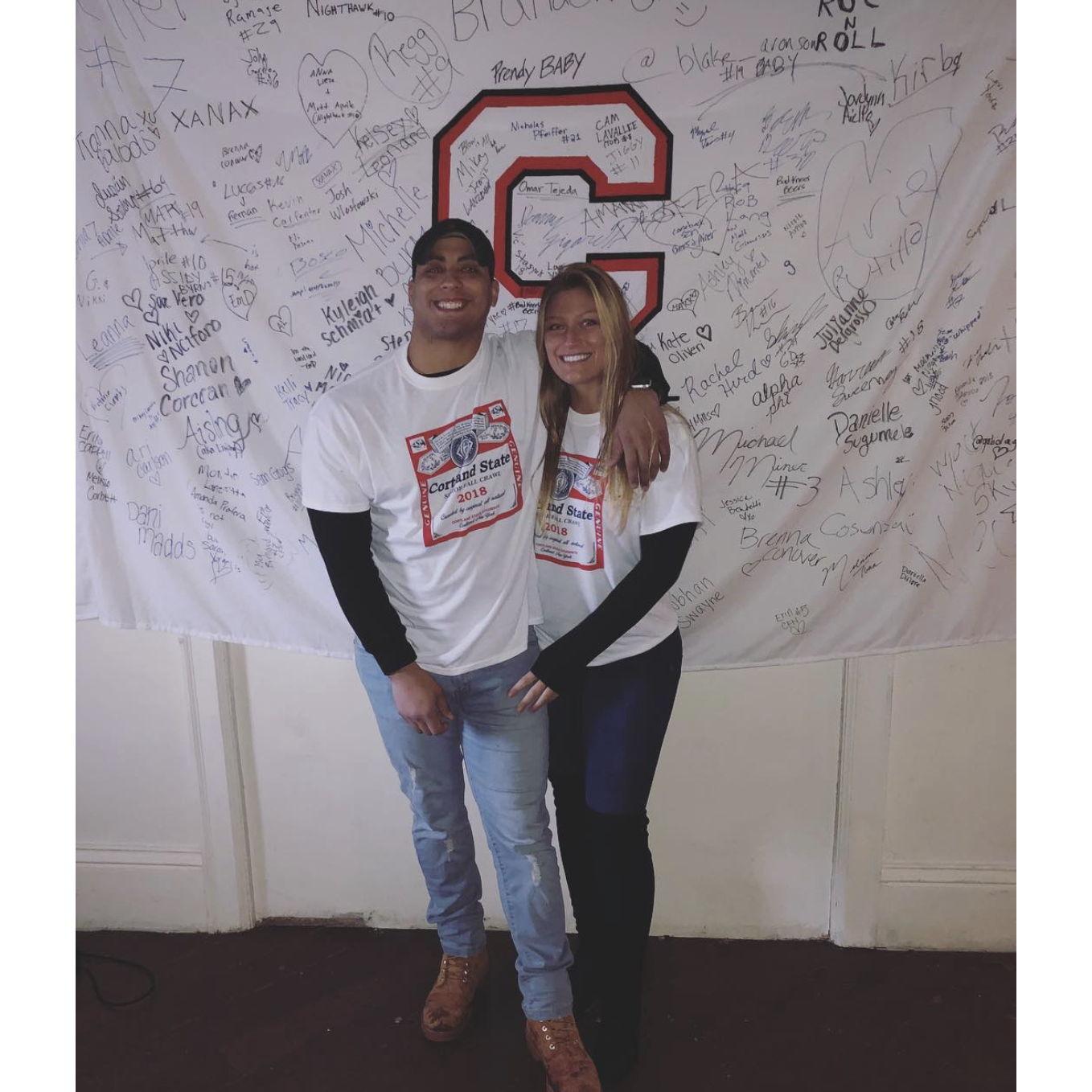 SUNY Cortland, the place we met!