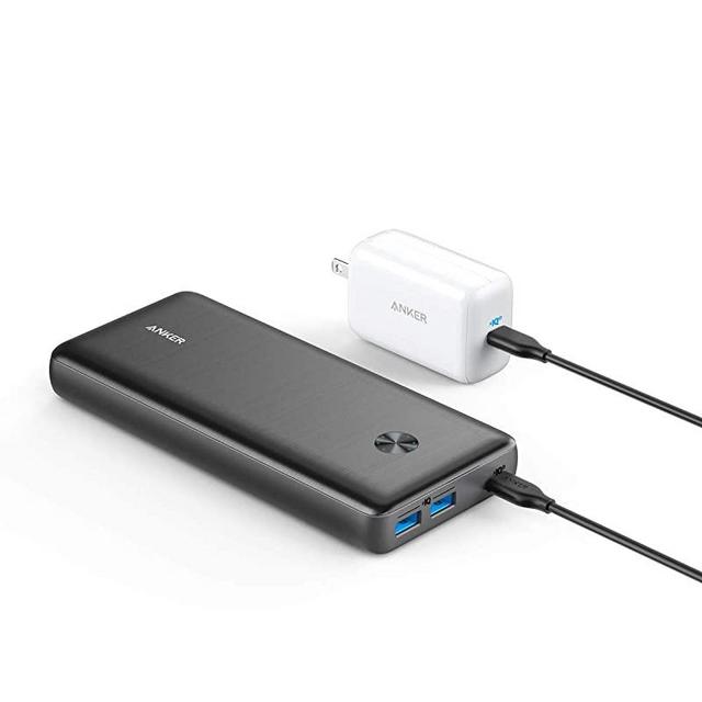 Anker Power Bank, PowerCore III Elite 25600 PD 60W with 65W PD Charger, Power Delivery Portable Charger Bundle for USB C MacBook Air/Pro/Dell XPS, iPad Pro 2020, iPhone 11/12, and More, Black (A1290)