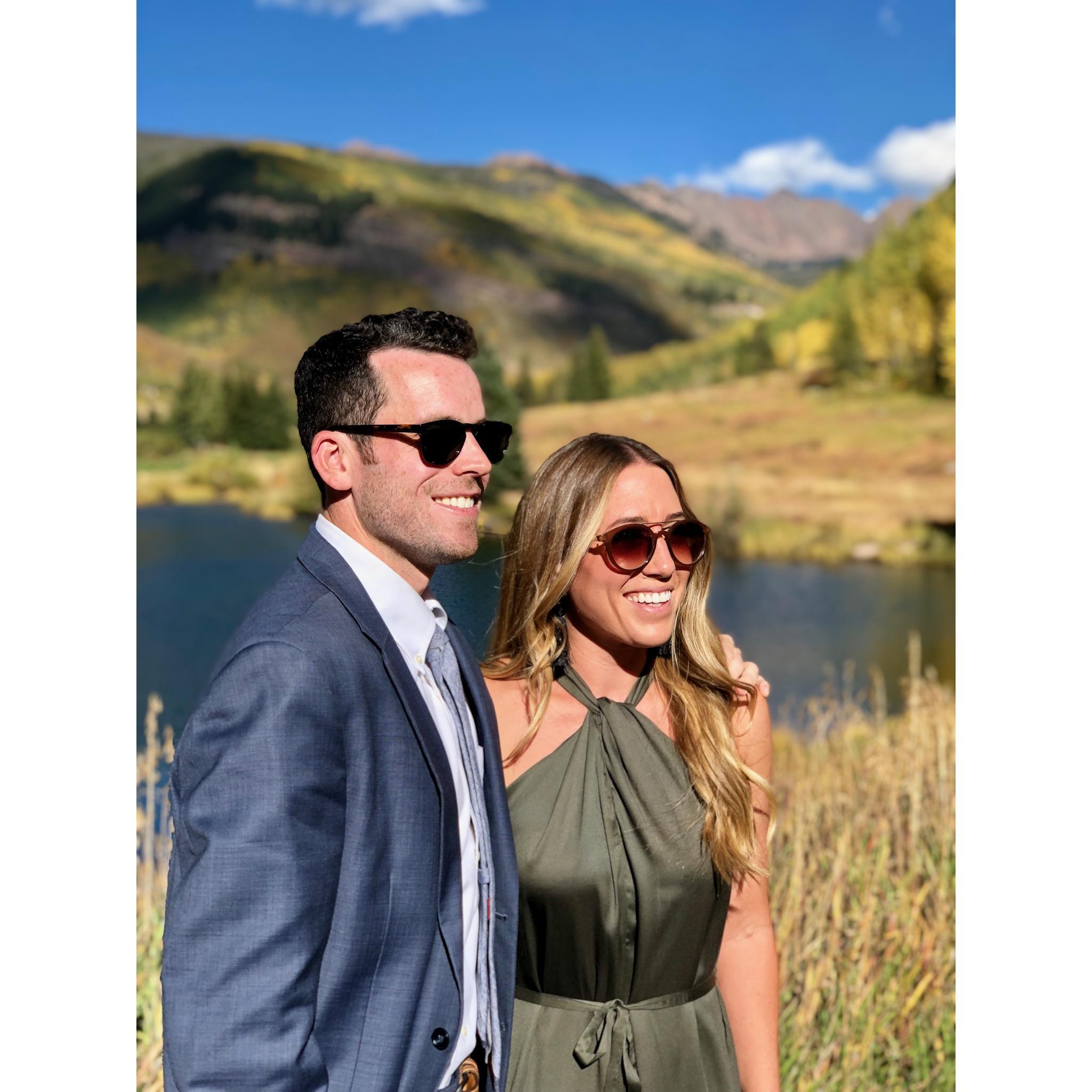 Friends' wedding in Colorado