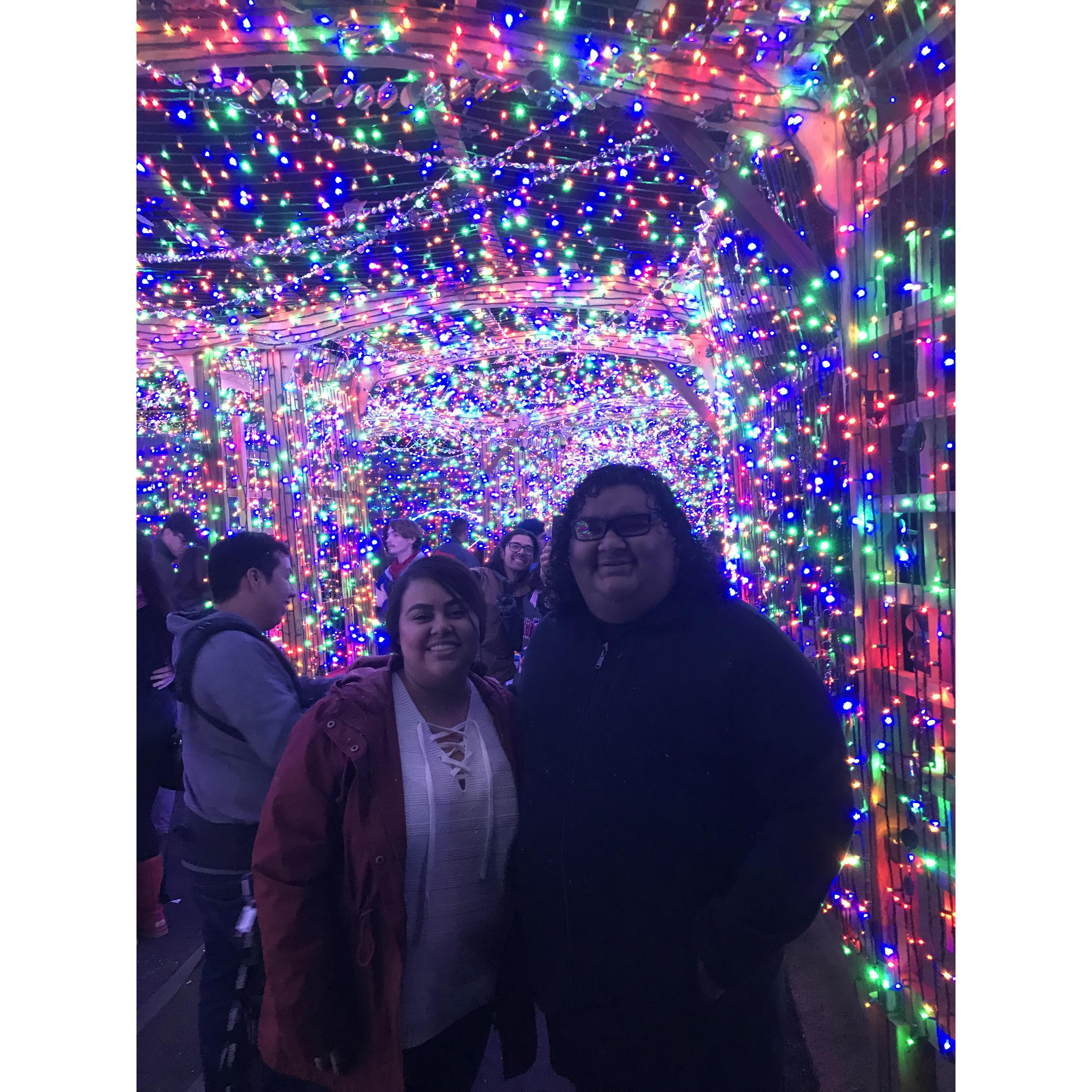 living our lives and making memories