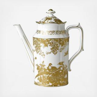 Gold Aves Coffee Pot