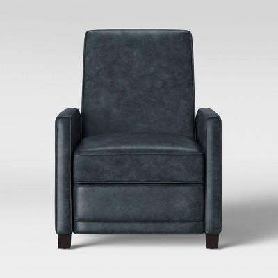 Starkey Modern Push Back Recliner Faux Leather Gray - Project 62™