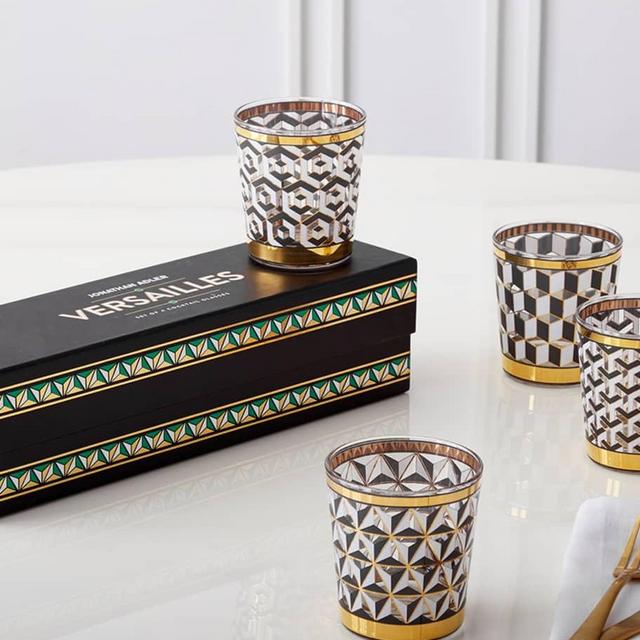 Jonathan Adler Boxed Versailles Glassware Set