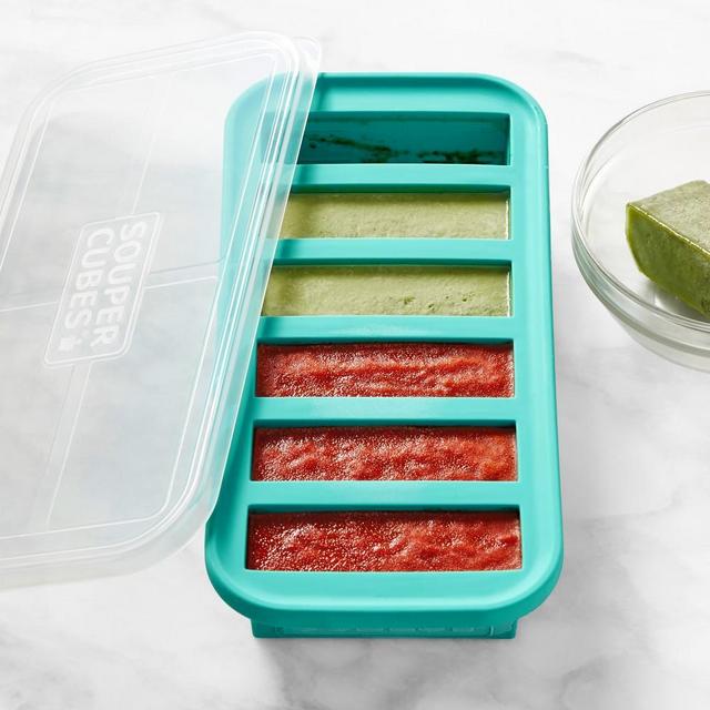Souper Cubes Freezer Tray with Lid, 1/2-Cup