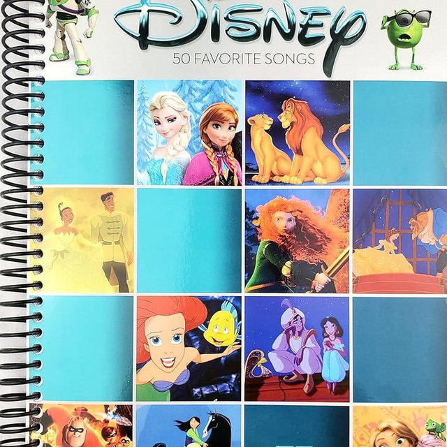 Contemporary Disney: 50 Favorite Songs (Piano-vocal-guitar)