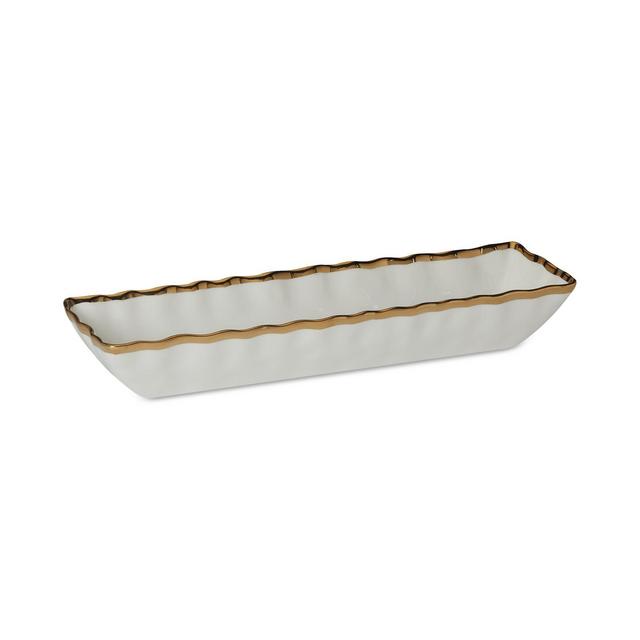 Certified International Regency Porcelain Cracker Tray