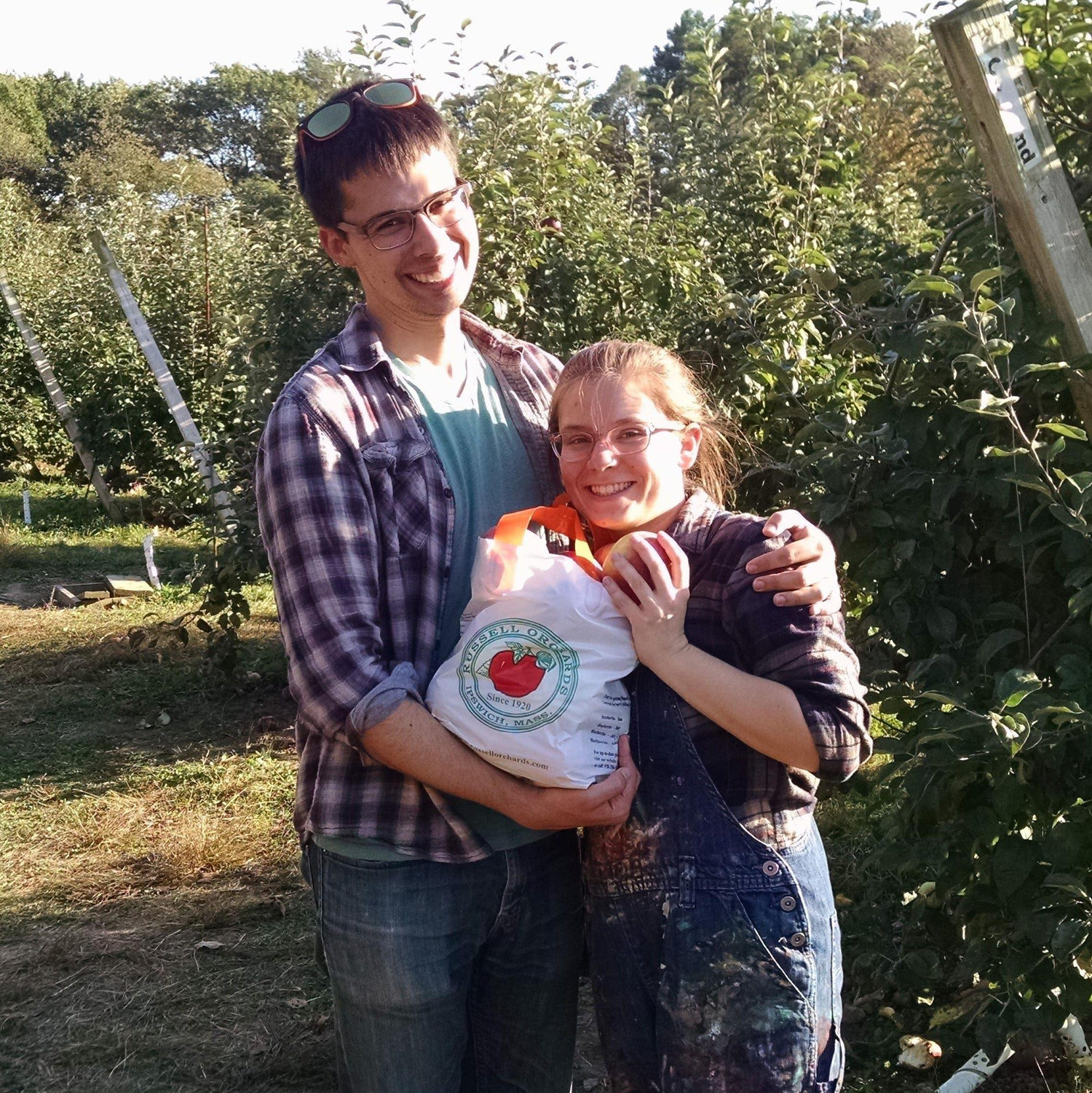 Apple picking at Russel Orchards in Ipswich, October 2017.