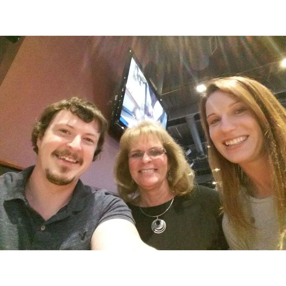 We always enjoy spending time with Evan's Mom