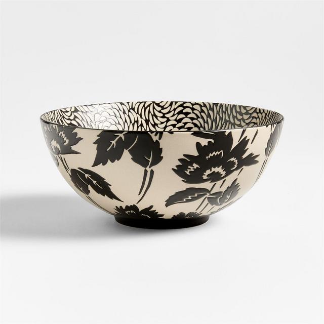 Jardin Stoneware Medium Serving Bowl