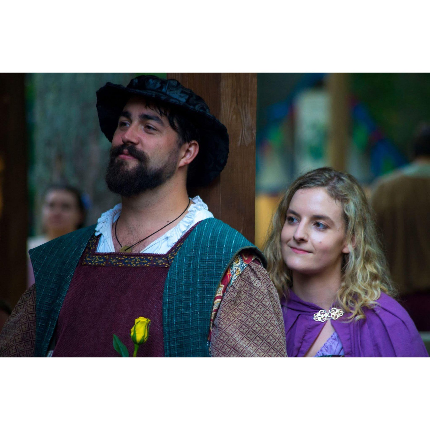 Even though Folly and Constance aren't close friends, they often end up near each other at Pub Sing