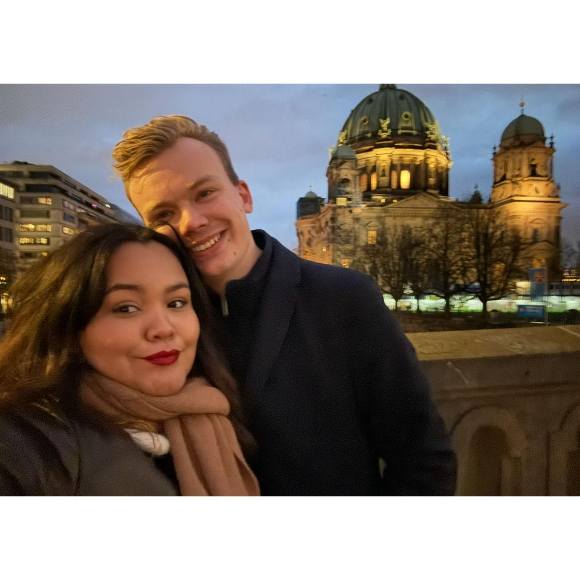 First time in Berlin together./ Primeira vez juntos em Berlim