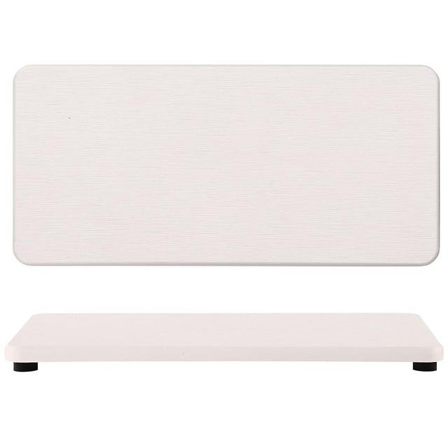 NiuYichee 2 PCS Bathroom Sink Vanity Trays(8.27" * 3.94"), Diatomaceous Earth Coasters, Kitchen Soap Tray, Water Absorbing Stone Used for Hand Soap & Plants & Cosmetic Bottles in The Modern Home