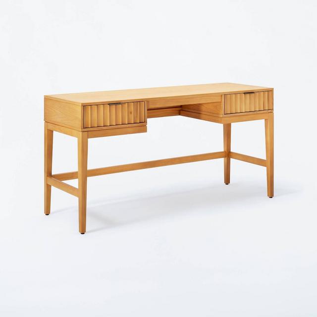 Thousand Oaks Wood Scalloped Desk - Threshold™ designed with Studio McGee