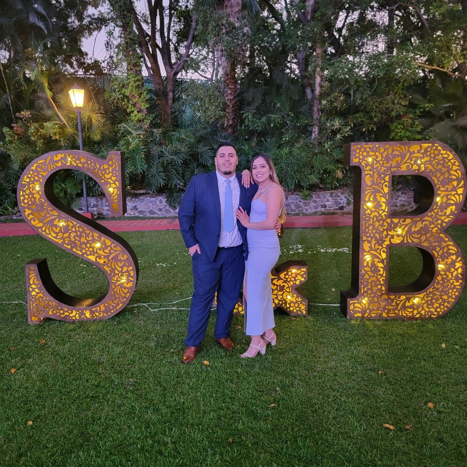 When Sam and Benny said, “I do.” - March 2022