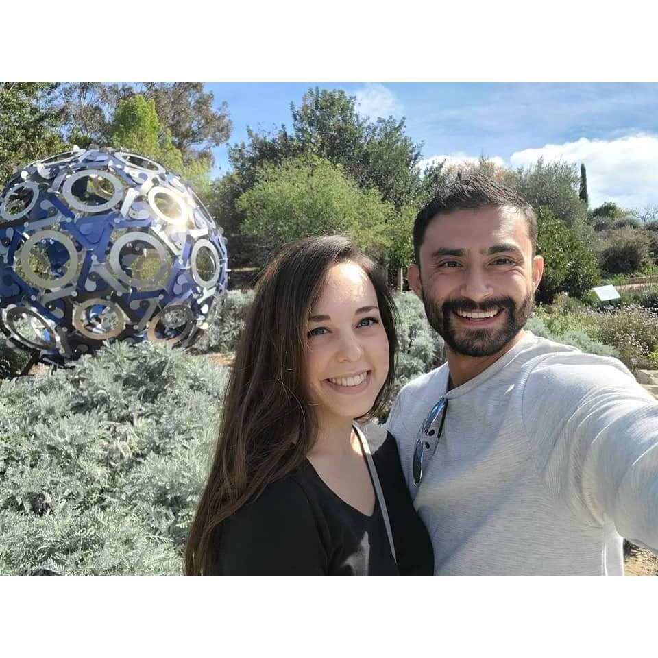 South Coast Botanical Garden for our first Valentine's Day together. The next day we went to Manzanar which was where Jillaine really wanted to go.