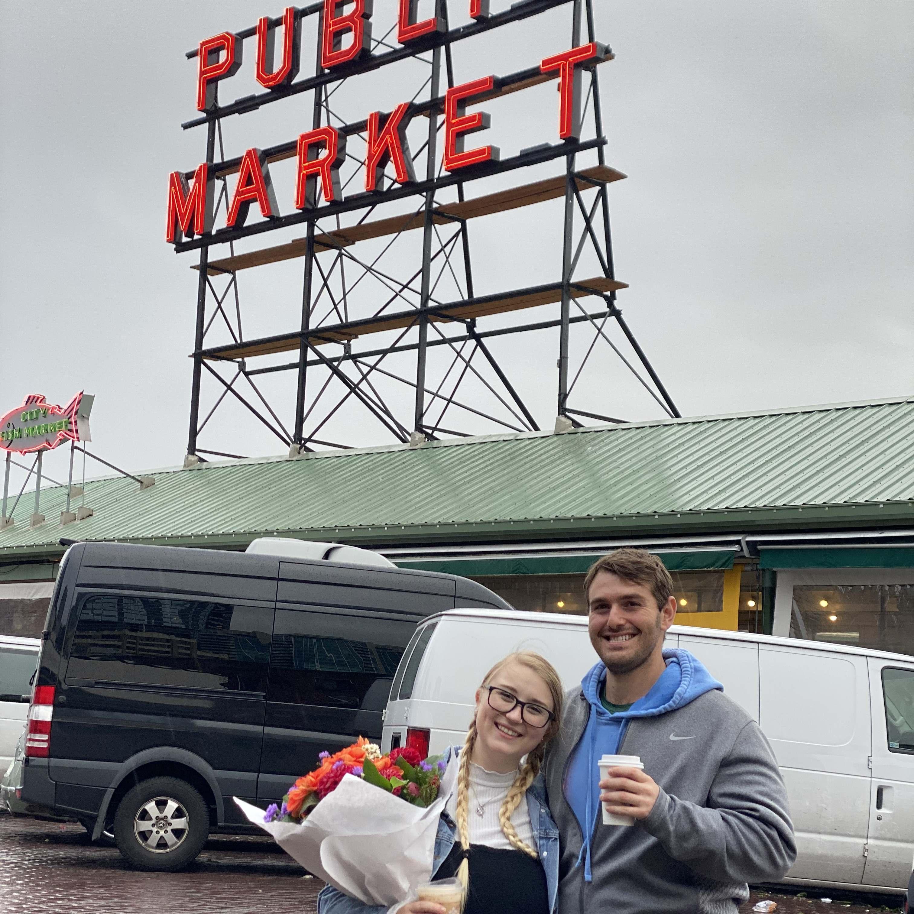 Pike Place Market in Seattle, WA!