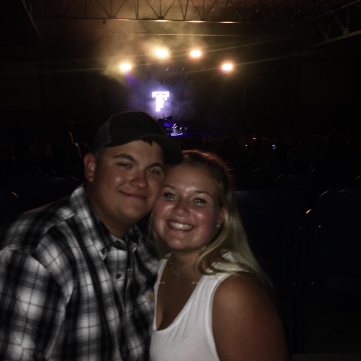 Our very first picture together in 2017!