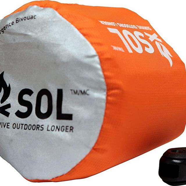 S.O.L. Survive Outdoors Longer S.O.L. 90% Reflective Ultra-Lightweight Emergency Bivvy, Multiple Colors