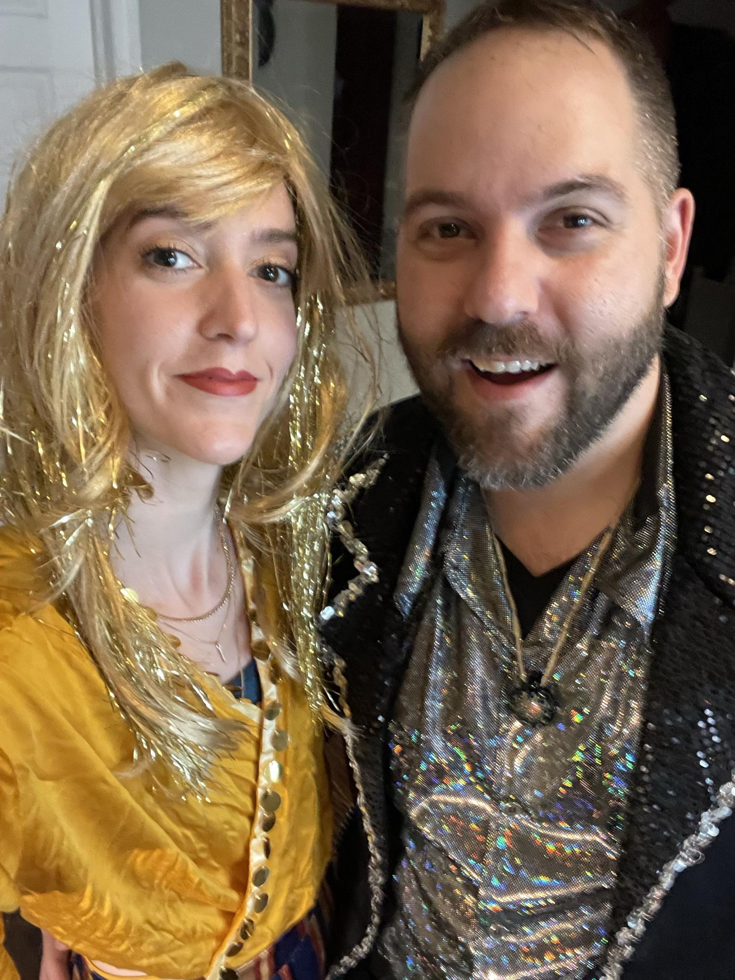 We're SPARKLY!!!!!! Halloween shenanigans.