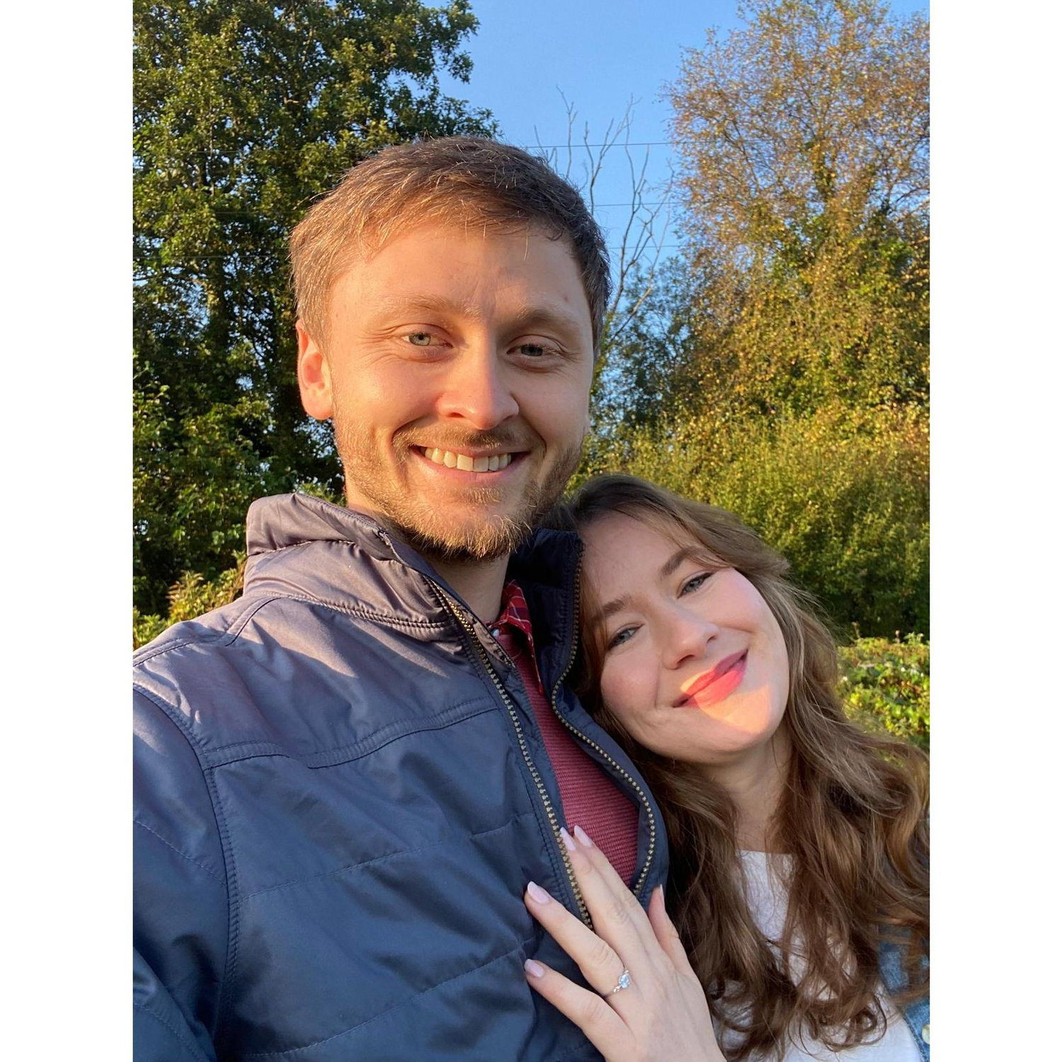 Happily engaged!