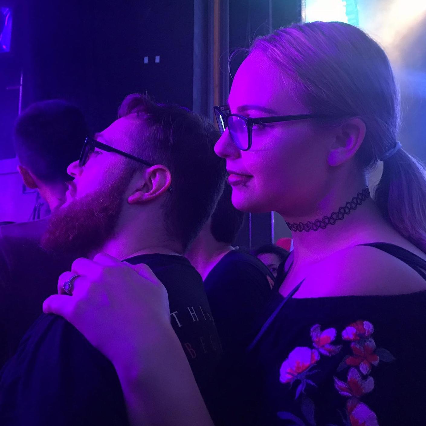 Our 3rd Coheed concert together!