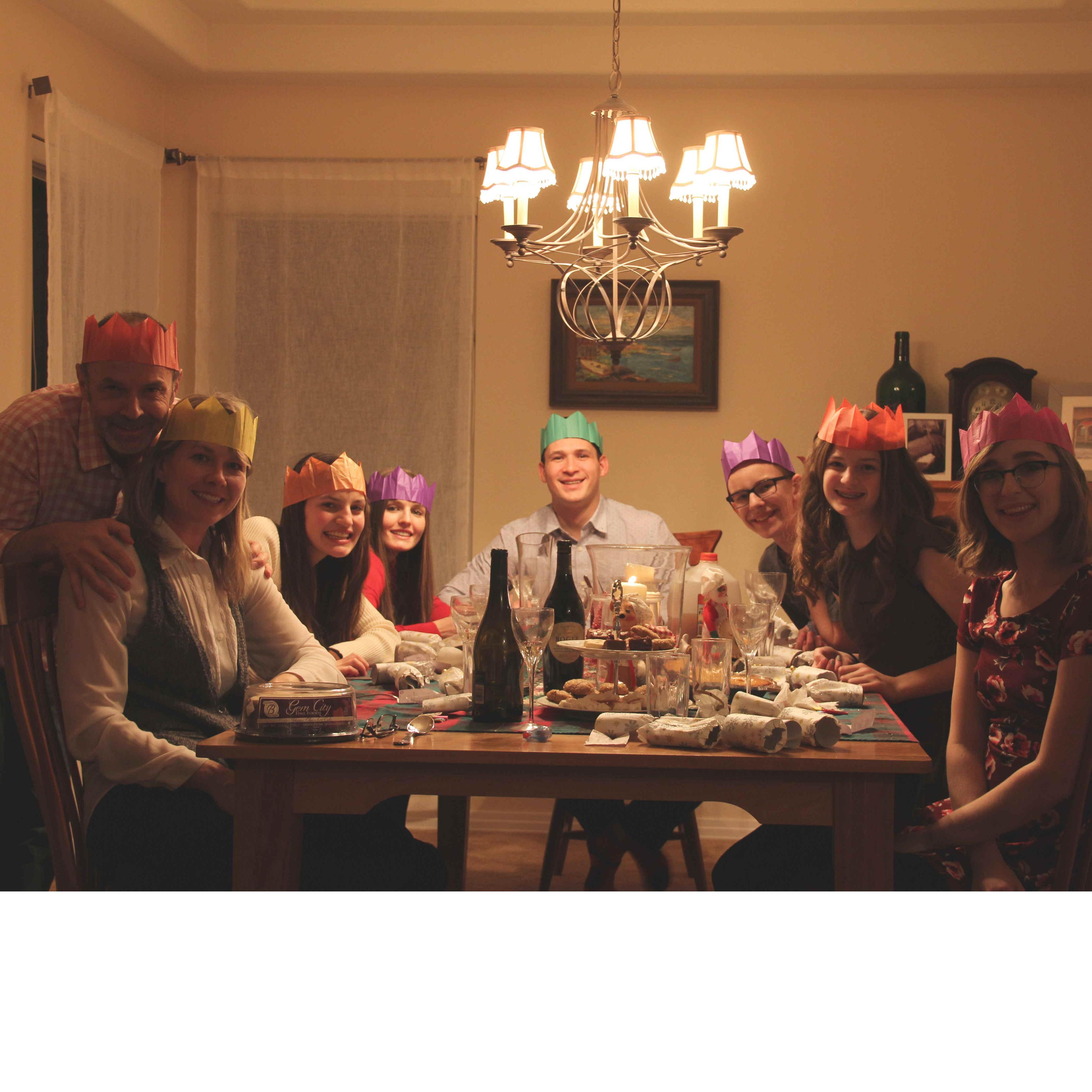 Christmas dinner 2017.